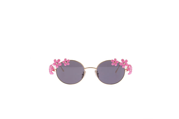 Lunettes de soleil "Daisy Field" rose