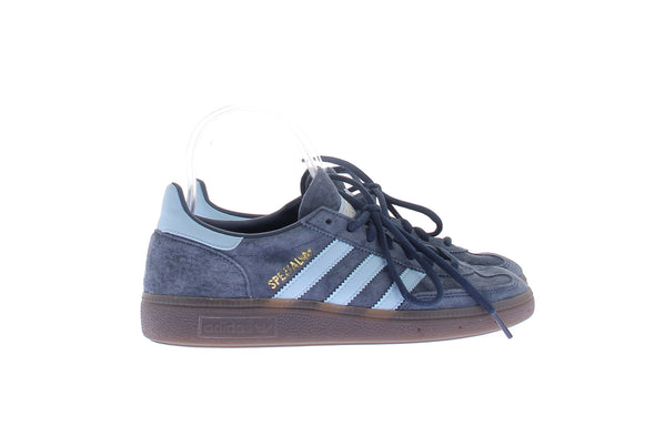 Baskets "Handball Spezial" en cuir bleu