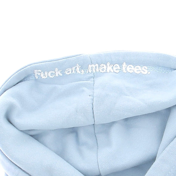 Sweat à capuche bleu