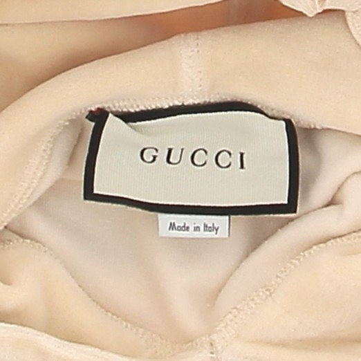 Sweatshirt à capuche beige