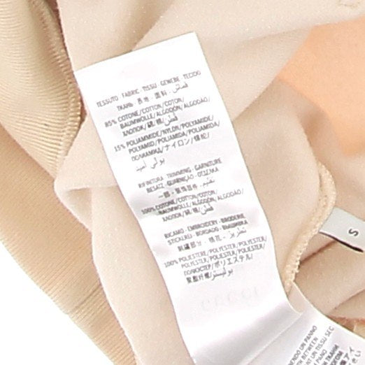 Sweatshirt à capuche beige