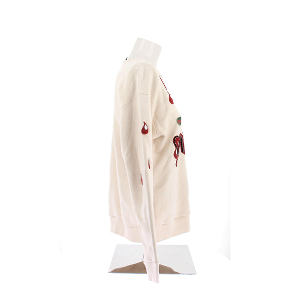 Sweatshirt "Spiritismo" beige