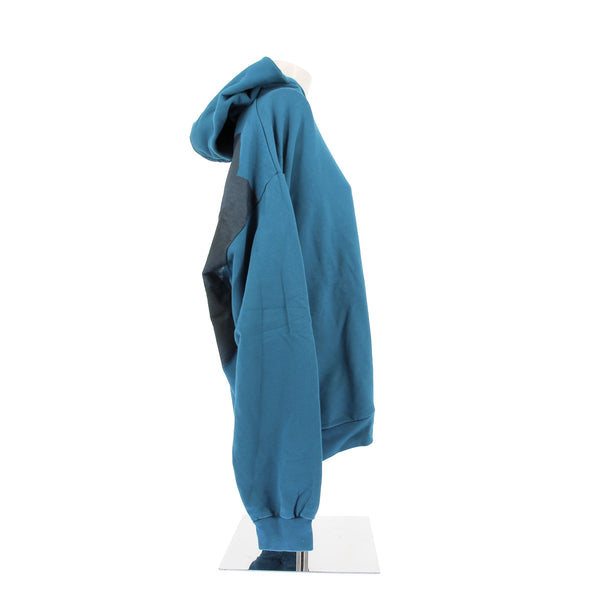 Sweatshirt à capuche bleu