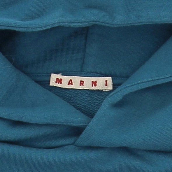 Sweatshirt à capuche bleu