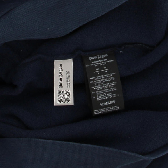 Sweat à capuche bleu