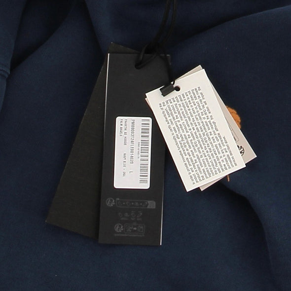 Sweat à capuche bleu