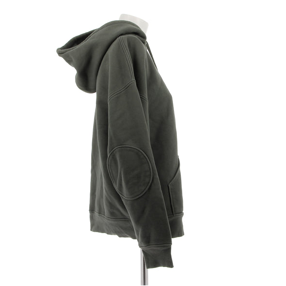 Sweat à capuche kaki