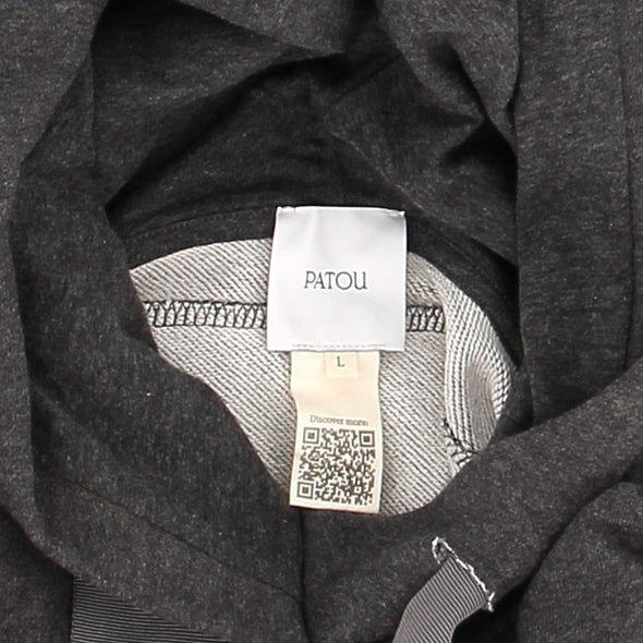 Sweat à capuche gris