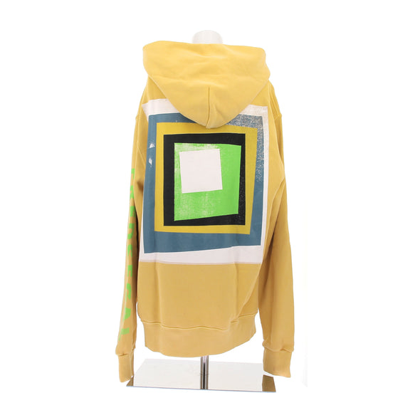 Sweatshirt à capuche jaune
