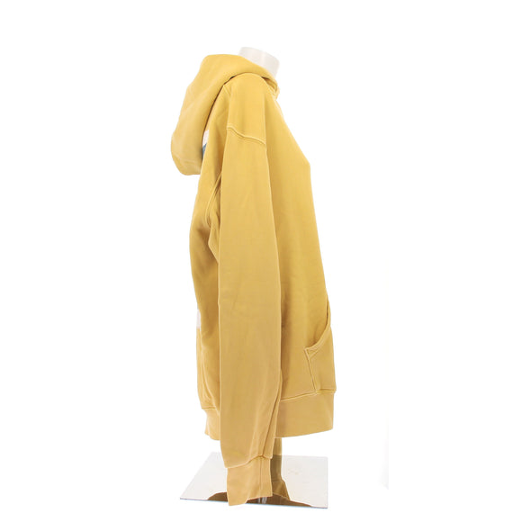 Sweatshirt à capuche jaune