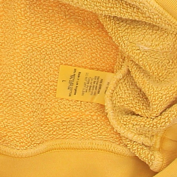 Sweatshirt à capuche jaune