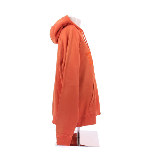 Sweatshirt à capuche orange