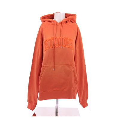Sweatshirt à capuche orange