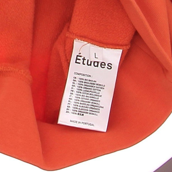 Sweatshirt à capuche orange