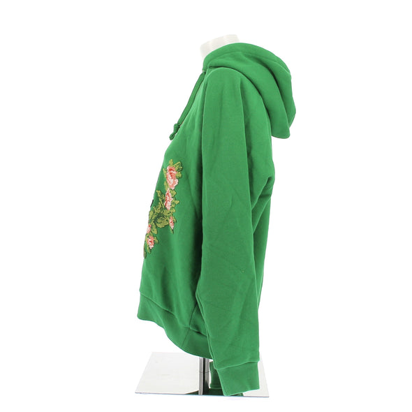 Sweatshirt à capuche avec lapin brodé