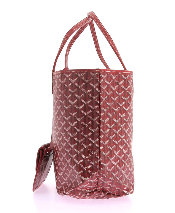 Sac cabas rouge "Saint Louis"