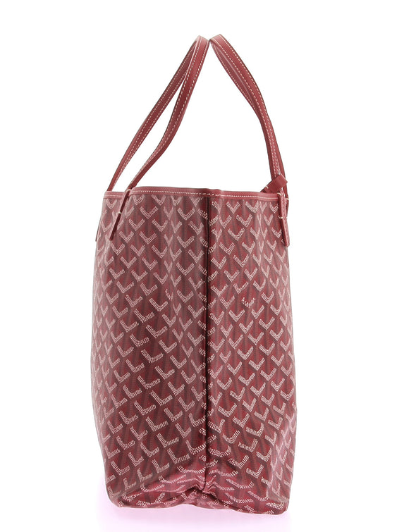 Sac cabas rouge "Saint Louis"