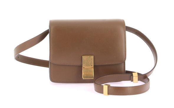 Sac en cuir marron "Classic"