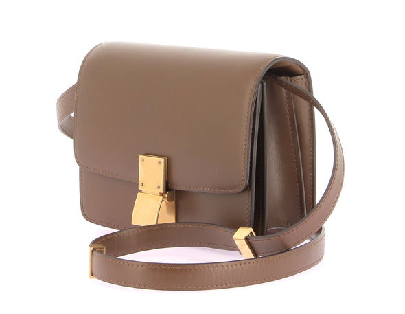 Sac en cuir marron "Classic"