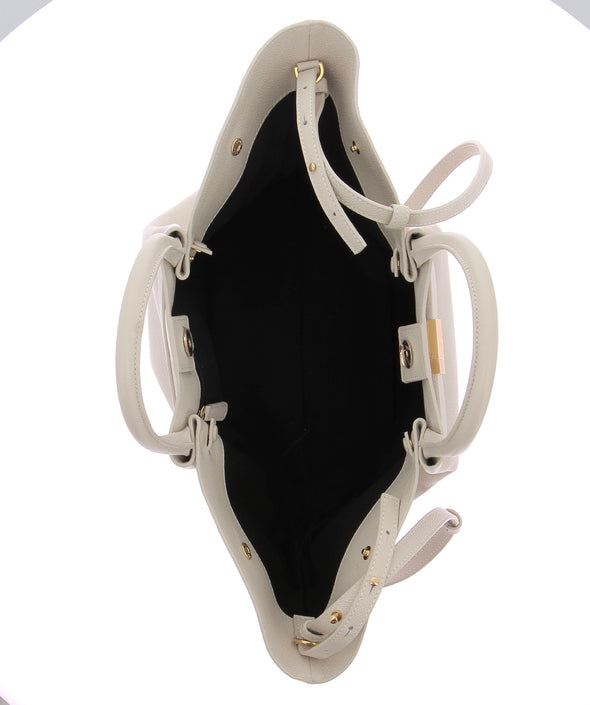 Sac à main écru