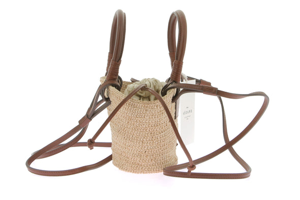 Sac panier en raphia "Mini Justine"