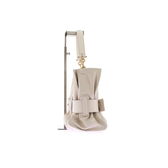 Sac à main "Anthem" en cuir blanc
