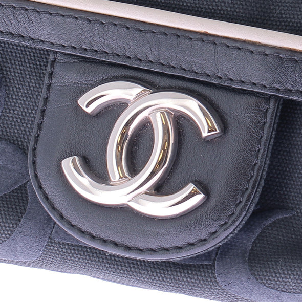 Sac à main en toile marine