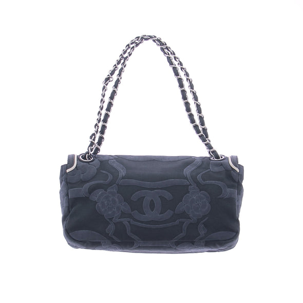 Sac à main en toile marine