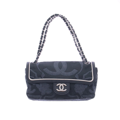 Sac à main en toile marine