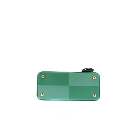 Sac à main vert "Galleria"