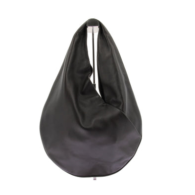 Sac cabas "Ora" en cuir noir