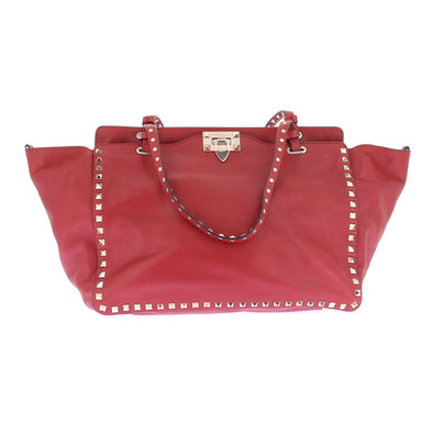 Sac Cabas rouge "Rockstud"