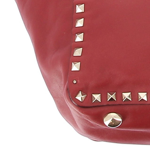 Sac Cabas rouge "Rockstud"
