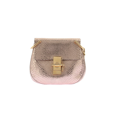 Sac à bandoulière en python "Mini Drew"