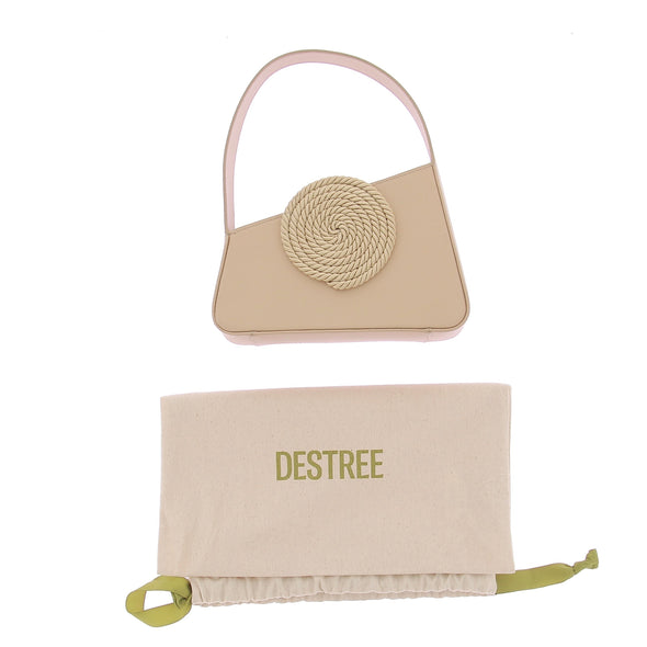 Sac à main asymétrique beige