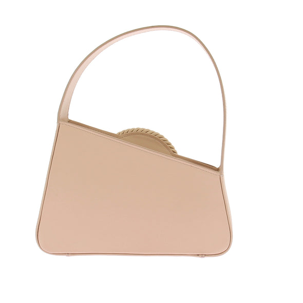 Sac à main asymétrique beige