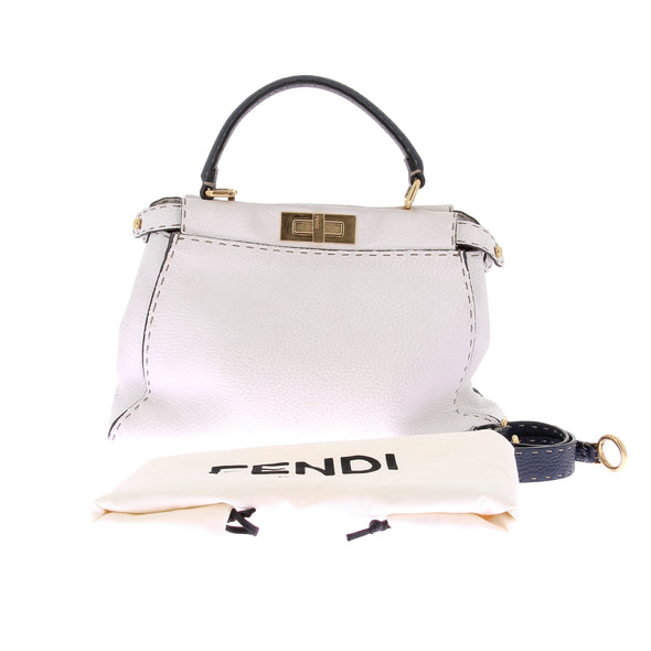 Sac à main blanc "Peekaboo"
