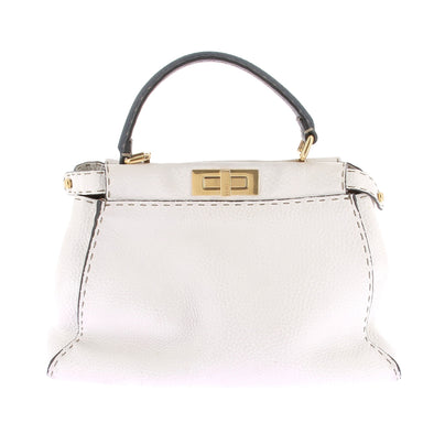 Sac à main blanc "Peekaboo"