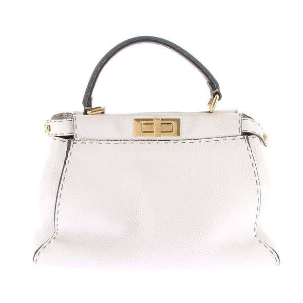 Sac à main blanc "Peekaboo"