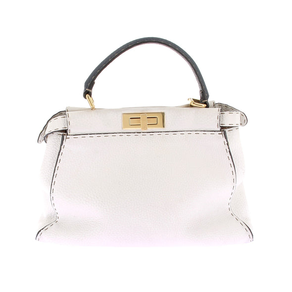 Sac à main blanc "Peekaboo"