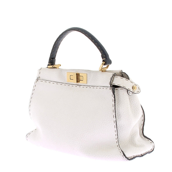 Sac à main blanc "Peekaboo"