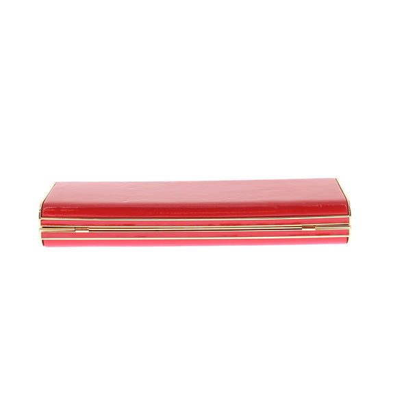 Pochette porté épaule en cuir verni