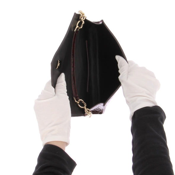 Sac à main bordeaux