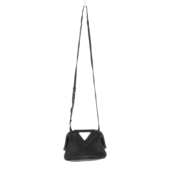 Sac en cuir noir "Point"