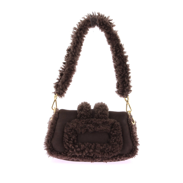 Sac marron "Le Petit Bambimou Doux"