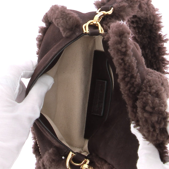 Sac marron "Le Petit Bambimou Doux"