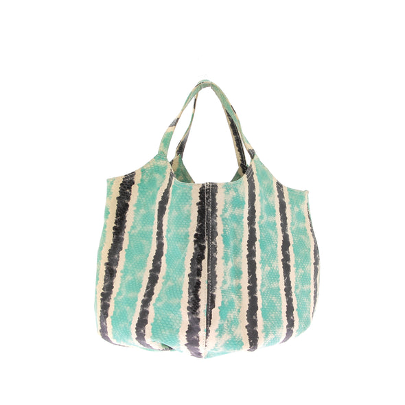 Sac cabas turquoise