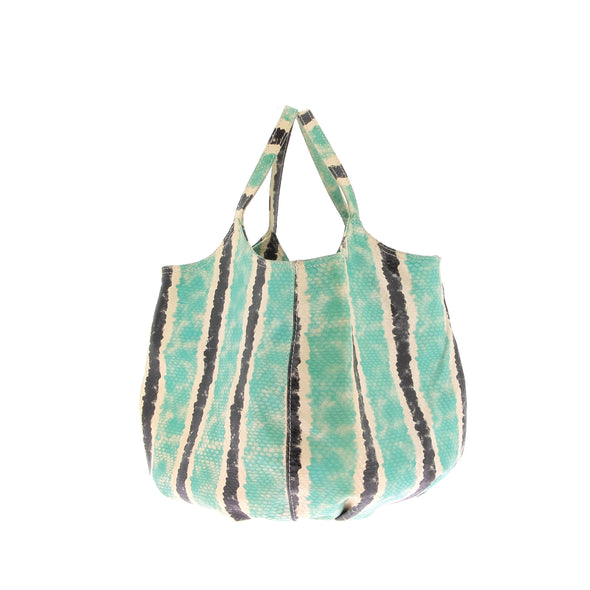 Sac cabas turquoise