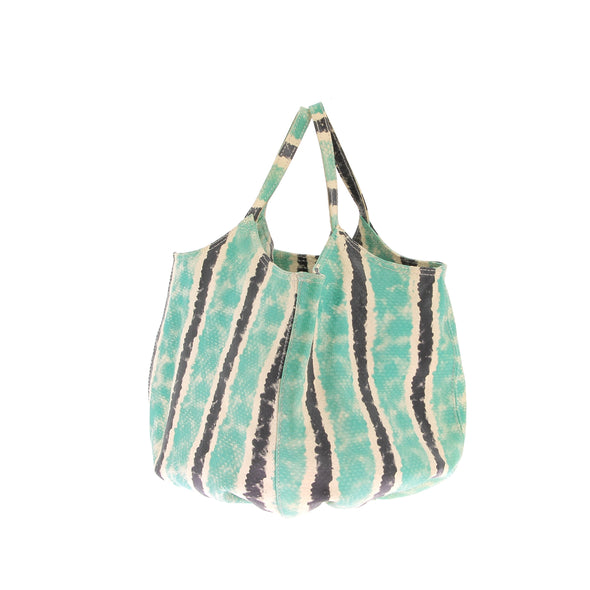 Sac cabas turquoise