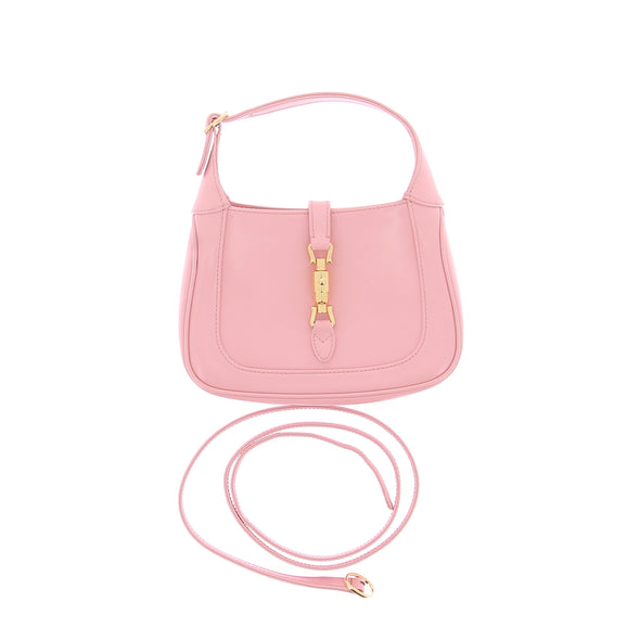 Sac en cuir rose "Jackie"